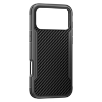 2026 Offre Spéciale TPU + PC en Fiber de carbone antichoc étui de téléphone portable mode coque de cadre en métal pour iPhone 17/17 Pro/17 Air/17 Pro Max
