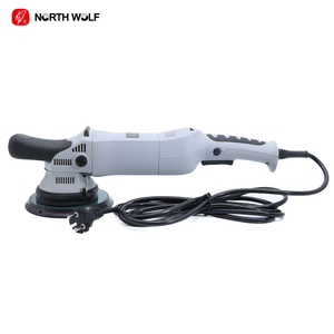 Grey 21 Mét xe đệm đánh bóng xe đánh bóng máy điện da đánh bóng 6 "quỹ đạo xe máy đánh bóng - Product Image 1