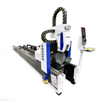 Coupe-tubes laser à fibre entièrement automatique 6m 9m 12m pour la découpe de tubes métalliques de grand diamètre