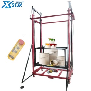 Nuovo ponteggio elettrico costruzione ascensore macchina arrampicata multi-funzione telecomando pieghevole piattaforma rialzata mattoni - Product Image 6