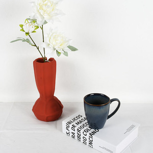 Handcrafted Raku Ceramic <b>Set</b> 4PCS Navy Blue Glaze & Asymmetrical Tableware <b>Microwave</b>-Safe Retro Dinnerware for Modern Dining - Product Image 5