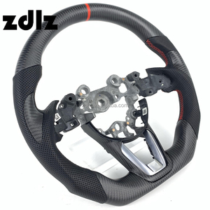 อุปกรณ์ตกแต่งภายในรถยนต์<span class=keywords><strong>ส</strong></span>ำหรับ Mazda Cx3 Cx4 Cx5 <span class=keywords><strong>พวงมาลัย</strong></span>คาร์บอนไฟเบอร์แบบด้านสั่งทำพิเศษ - Product Image 2