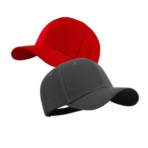 Casquette de sport rouge, noir, blanc, rose, logo brodé, boucle réglable, casquette de baseball - Product Image 5