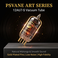 PSVANE ART 12AU7-S Preamp Vakum Tüpü, 9-Pin Altın Kaplama Çift Triyot Valf, ECC82'nin yerine geçer, Vintage Amplifikatör Tamiri ve Ses DIY'sı