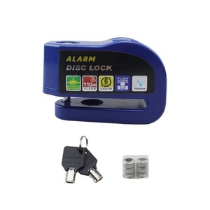 オートバイスクーターホイールディスクブレーキロック自転車警報ディスクロックレビューはまだありません - Product Image 3