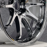 Jantes de voiture Maxtera forgées sur mesure en chrome CE28N Plus Style pour BMW M2 M3 M4 Honda Civic Type R GR Yaris Golf Audi RS3 Jantes en alliage