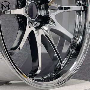 Jantes de voiture Maxtera forgées sur mesure en chrome CE28N Plus Style pour BMW M2 M3 M4 Honda Civic Type R <span class=keywords><strong>GR</strong></span> Yaris Golf Audi RS3 Jantes en alliage - Product Image 6