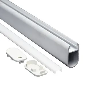 Manufacturer Selling U-shaped Cabinet Light Clothing Pole Light Wardrobe Light Aluminum Channel Profile