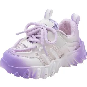 Ebmini Kids Candy Color Baby Casual Papa Schoenen Meisjes Kleine Peuter Schoenen Zachte Zolen