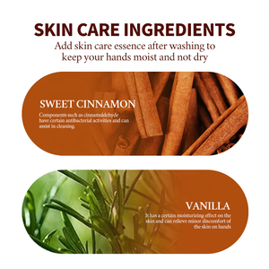 Tùy Chỉnh ailkis Thảo Dược Lỏng Tay Xà Phòng 375Ml Ngọt Ngào Quế Vanilla Handmade Phiên Bản Giới Hạn Cho Nhà Bếp & Phòng Tắm Sử Dụng - Product Image 3