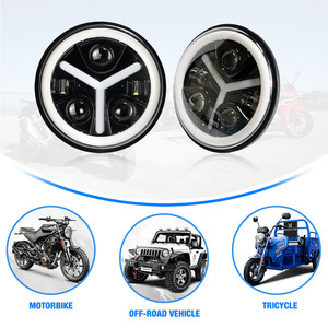 LiuHJG <span class=keywords><strong>prix</strong></span> de gros Y Type 3 lentille 5 LED accessoires de moto phares faisceau blanc 34W lumière auxiliaire pour <span class=keywords><strong>Harley</strong></span> <span class=keywords><strong>Davidson</strong></span> - Product Image 6