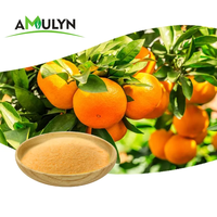 Poudre d'extrait de fruit d'orange avec vitamine C pour boissons instantanées, emballage sous vide en fût
