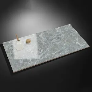 China Good Quality Modern Bathroom 300x600mm Interior Luxury Wall Decor Tile Grey Marble Glazed Polished Porcelain Wall Tiles