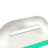 Éponge à plâtrer en mousse de haute qualité avec manche en plastique vert, pour une finition excellente