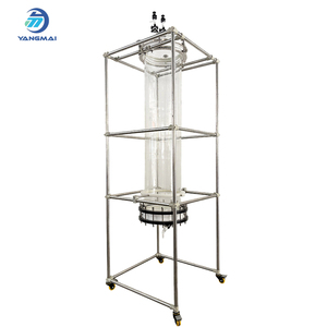 Colonna Cromatografica in Vetro Resistente agli Agenti Chimici per Separazione a Base di Solventi in Laboratorio - Product Image 1