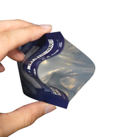 Sacs réutilisables en mylar personnalisé avec design de qualité alimentaire thermoscellable Sac d'emballage à fermeture éclair pour emballage de cosmétiques