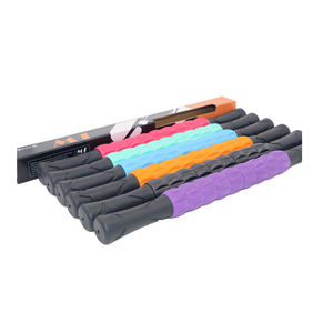 Fitness Corps ABS PP <span class=keywords><strong>SS</strong></span> Rouleau De <span class=keywords><strong>Massage</strong></span> 9 Broches Segmentées Rouleau De <span class=keywords><strong>Massage</strong></span> Musculaire Bâton Masseur Corporel pour Fitness Sport Récupération - Product Image 1