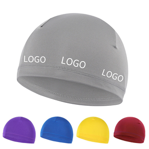 Personalisierte Logo-Geschenk-Radkappe: Coole Skelett-Mütze, Helm-Unterziehmütze, feuchtigkeitsableitende Sport-Brimless-Mütze, feuchtigkeitsableitende Totenkopf-Mütze - Product Image 1