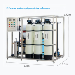 250L/H <strong>Automatic</strong> <strong>Water</strong> Filtration Machine Custom <strong>Reverse</strong> <strong>Osmosis</strong> System Ro Plant Home Use Capacity For <strong>Water</strong> Treatment Plant - Product Image 4