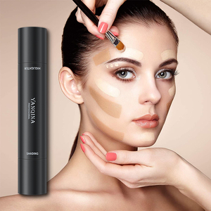 Vegan <b>Waterproof</b> <b>Sunscreen</b> Double-Sided Contour Concealer Stick Highlighter Mineral Infused Bronzer Silky Smooth Finish - Product Image 4