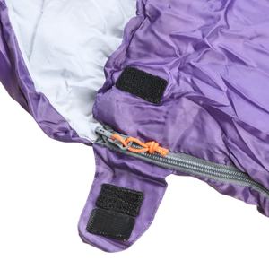 Acampar al aire libre Primavera Otoño Uso Dual-Color <span class=keywords><strong>Patchwork</strong></span> Negro Púrpura Senderismo Viaje Saco <span class=keywords><strong>de</strong></span> dormir - Product Image 6