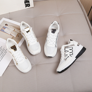 Zapatillas deportivas personalizadas para mujer, zapatos de suela gruesa con aumento de altura, a la moda - Product Image 3