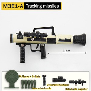 ขายส่งโรงงานโลหะอยู่ไม่สุขของเล่นปล่อยจรวดปืนปืนใหญ่ปืนใหญ่ Sidewinder X2กระสุนนุ่มงานฝีมือเด็กชายของเล่นโลหะ - Product Image 2