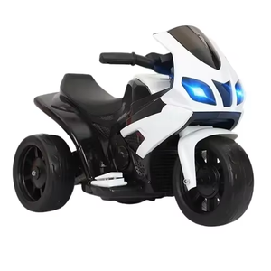 Mini Motocicleta Eléctrica de Tres Ruedas para Niños, con Luces LED y Música, Juguete de Auto a Batería, Triciclo de Plástico - Product Image 2
