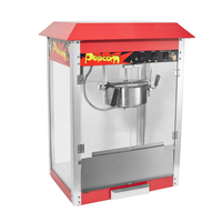 Máquina automática De palomitas De maíz, De acero inoxidable, 8Oz