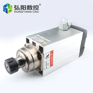 JST Air-Cooled Spindle Motor with Flange 4.5kw 300Hz 18000rpm Er32 Air Cooling CNC Spindle for CNC Router Machine