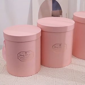 Nhà máy cung cấp chất lượng cao in đầy màu sắc hộp hoa với xử lý Vòng ren Hộp Hoa - Product Image 6