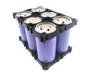 DIY Lithium Battery Cell Holders Bracket 6P 2S3P 3S2P 32700 32650 Ebike Battery Holder 32650 Lithium Battery Pack Holder Bracket