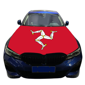 Housse de capot de voiture avec <span class=keywords><strong>drapeau</strong></span> de l'île de <span class=keywords><strong>Man</strong></span>, <span class=keywords><strong>drapeau</strong></span> de capot de voiture élastique, bannière de capot de voiture, <span class=keywords><strong>drapeau</strong></span> de capot de moteur de l'île de <span class=keywords><strong>Man</strong></span> - Product Image 1