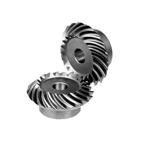 Factory CNC Machining Parts Steel Spiral Bevel Gear Pinion Gear