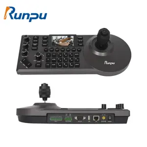 KD300 Nouveau contrôleur PTZ IP Joystick avec contrôle supérieur 200 pièces Caméras PTZ vMix On vif RS232 RS485 Live Streaming