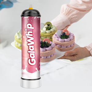 GalaWhip 640g Disposable Cream Whippers (0.95L Capacity) Carbon Steel Eco-Friendly 6pcs/<b>Box</b> for <b>Dessert</b> Cream Tools - Product Image 4