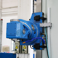 LUZHONG X715/X716 Fraiseuse verticale industrielle automatique de type lit 220V Heavy Duty Workshops Lathe Manual Mills Large