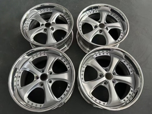 ล้อแม็ก Bku VSKF 2 ชิ้น 5x114.3 สำหรับ Nissan <span class=keywords><strong>GTR</strong></span> R32 R33 <span class=keywords><strong>R34</strong></span> Toyota Supra Lexus LC500 ขนาด 18 19 20 นิ้ว ขอบโครเมียม - Product Image 5