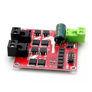 Module de commande de moteur DC double circuit 7A/160W, haute puissance, qualité industrielle, marche avant et arrière, régulation de vitesse PWM, logique L298 - Product Image 2