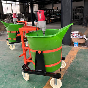 Mini machine portative de mélangeur de béton pour l'outil de mélange de ciment électrique de chantier de construction avec le moteur fort et la conception durable de tambour - Product Image 6
