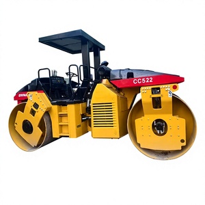 Compacteur vibrant à tambour unique Dynapac CC522 d'occasion, moteur diesel, entraînement hydraulique, moteur 37 kW, construction 2015 - Product Image 1