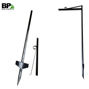 Support de signalisation résidentiel en acier pour les panneaux de propriétés immobilières dans les jardins et les pelouses - Product Image 3