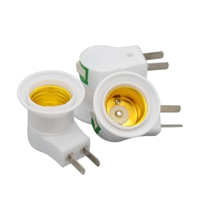 Tường ổ cắm nhỏ ánh sáng ban đêm tường cắm E27 Đèn chủ chuyển chỗ ngồi với chuyển đổi đèn chủ hộ gia đình đơn giản ổ cắm - Product Image 4