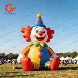 Modèles de clowns gonflables mignons pour décorations de festivals, <span class=keywords><strong>ballon</strong></span> clown gonflable - Product Image 3