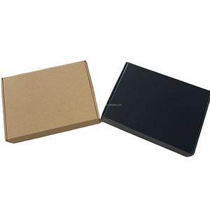 Juego de 30 cajas de envío de cartón corrugado blanco 6*4*<span class=keywords><strong>3</strong></span> pulgadas muchos tamaños disponibles impresión en relieve para calcetines otros artículos - Product Image 2