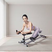 Lingxi Commercial Gym Arm Leg Trainer Crawling Extension Curl Machine Pin Loaded Heavy-Duty Steel Frame Dual Function 2-in-1