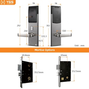 ระบบล็อคอิเล็กทรอนิกส์อัจฉริยะสำหรับโรงแรม รุ่น 9936 Smart Lo ออกแบบโดยโรงงานดั้งเดิม ปรับแต่งได้ พร้อมบัตร RFID ควบคุมผ่านแอพพลิเคชั่น และ Wifi สำหรับห้องพัก - Product Image 4