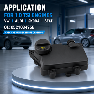 Valvola di Sfiato del Basamento Motore PCV 05C103495B Compatibile con VW Polo T-Cross Taigo, Audi A1 A3, Skoda - Product Image 4