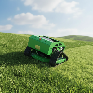 Tondeuses à gazon à chenilles à <span class=keywords><strong>moteur</strong></span> essence avec télécommande pour l'agriculture <span class=keywords><strong>et</strong></span> la maison, mini-tondeuse, emballage gratuit, vente chaude - Product Image 4