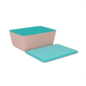 Multifunctional Felt Storage Organizer Office Desk Felt Storage Bins with Lids and <b>Dividers</b> - Product Image 1